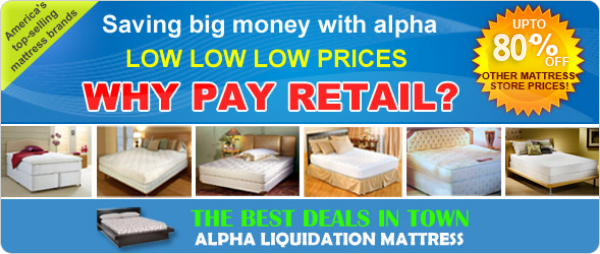 alpha liquidation mattress reviews